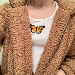 Brown Teddy Jacket